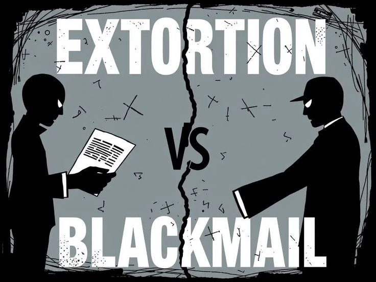 Extortion vs Blackmail Distinguish