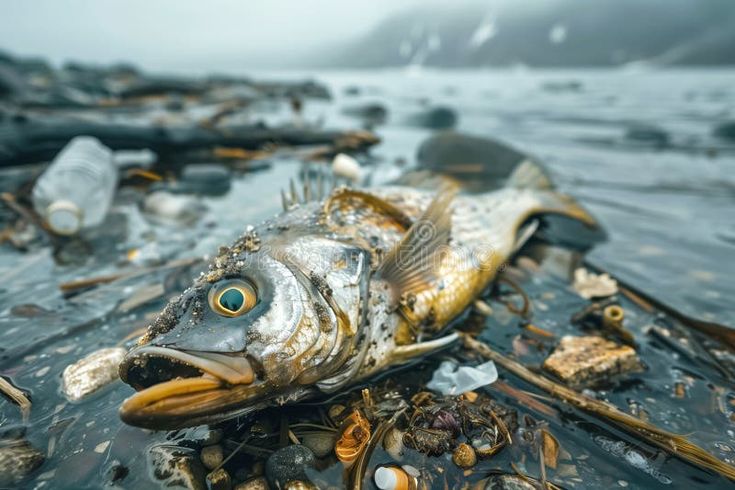 Pollution has a major impact on marine life, as fish are affected by ocean trash and har