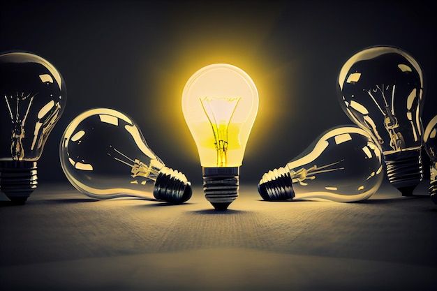 Bulb idea Photos - Download Free High-Quality Pictures _ Freepik