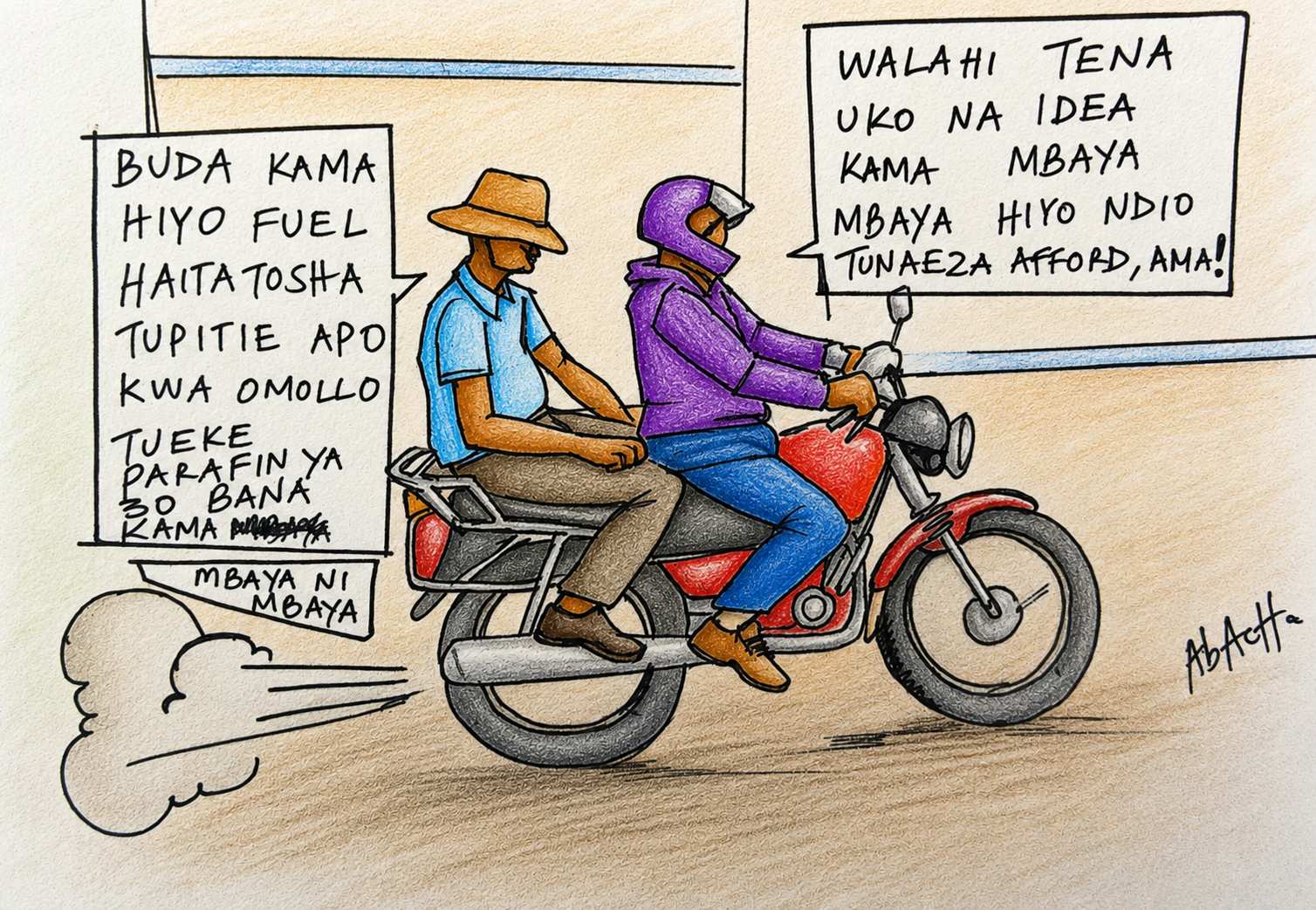 ABACHA MOVIN-BURDEN ON ORDINARY COMMUTERS