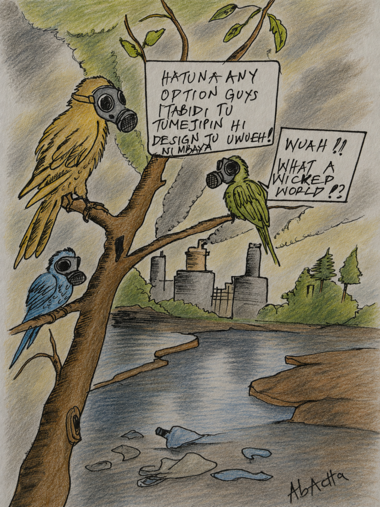 ABACHA MOVIN-ENVIRONMENTAL POLLUTION ON NATURE